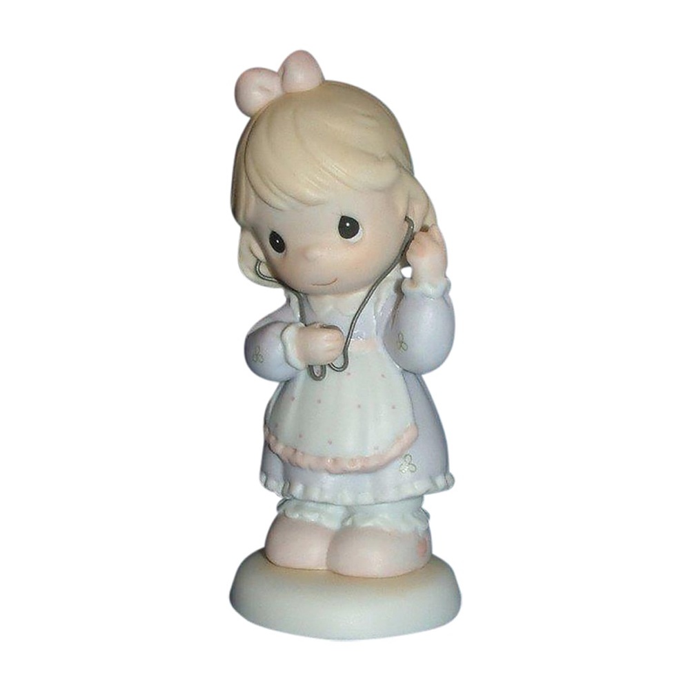 Always Listen To Your Heart - Precious Moments Porcelain Figurine (1998)